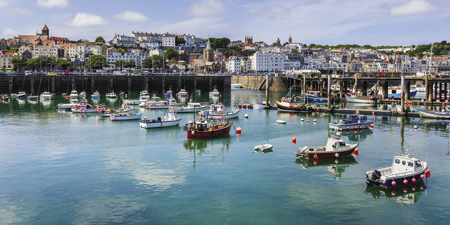 Admiring the castles and coastlines of Guernsey
