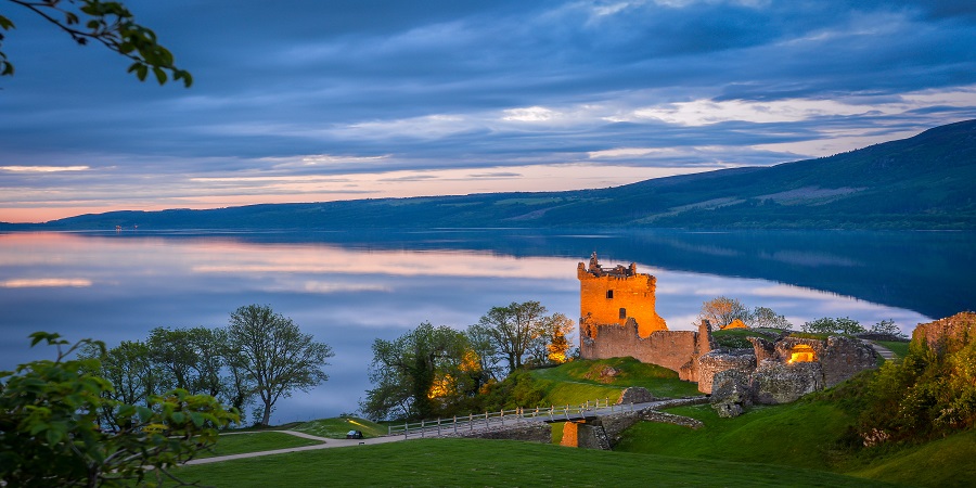 Cruising legendary Loch Ness