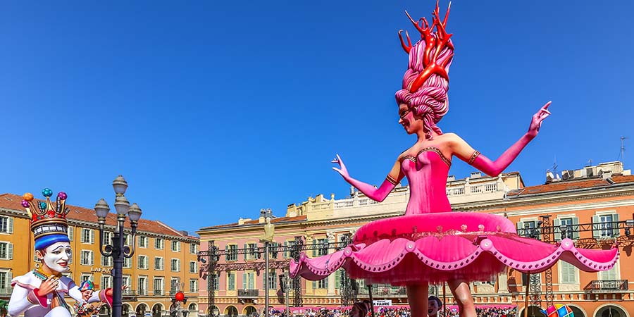 The sights and sounds of the vibrant Nice Carnival