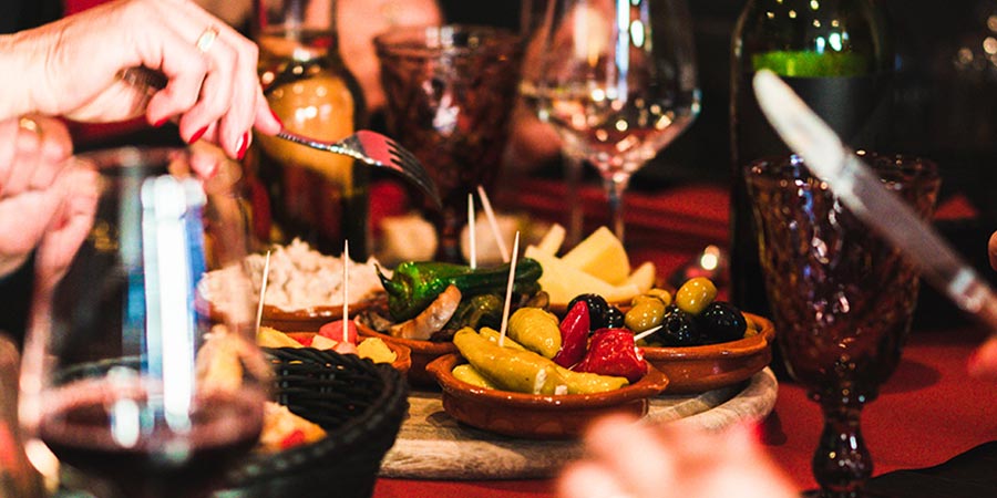 Indulging in an authentic dinner at a 17th-century Catalan farmhouse